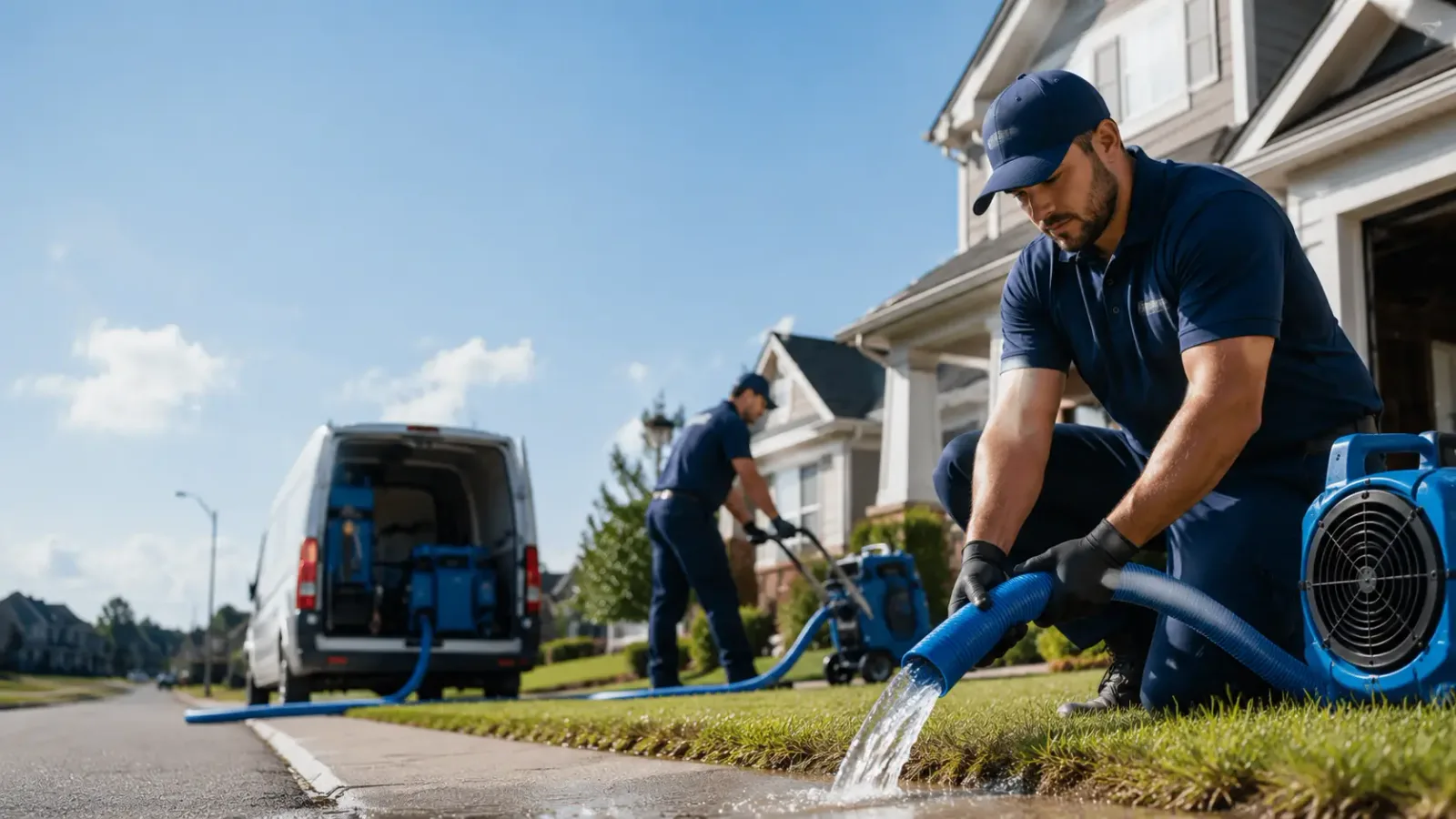 Flood Damage Restoration in Longdale, OK